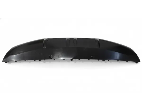 Rear bumper lower guard plate trim